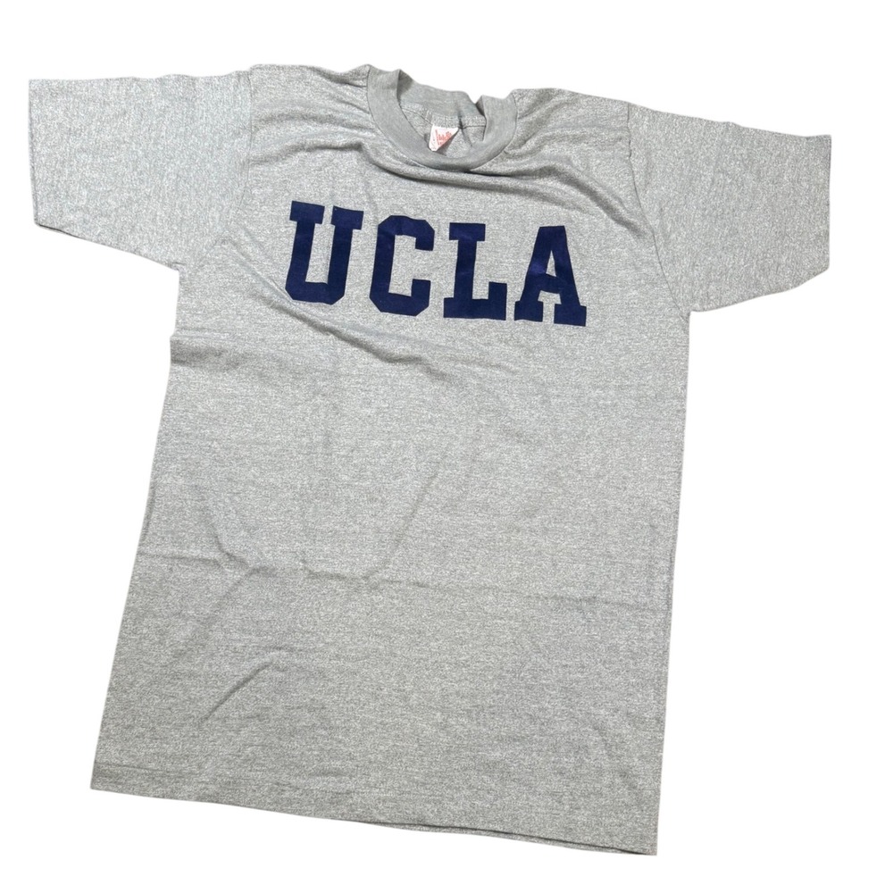 Vintage 70s‎ Single Stitch Collegiate Pacific UCLA T-Shirt College Tee Large